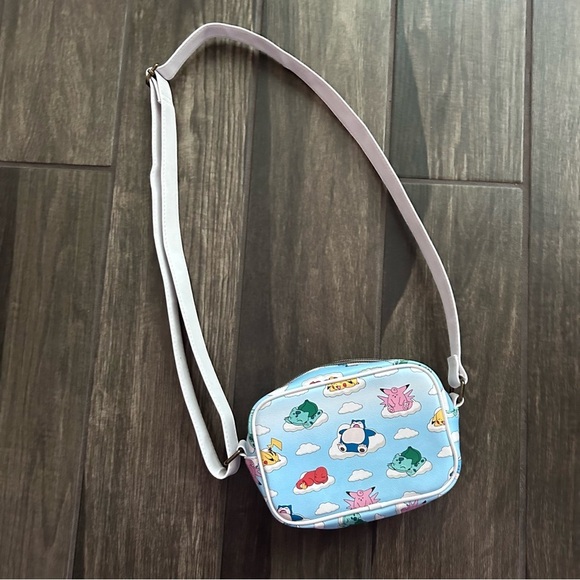 Loungefly x Pokemon Sleepy Clouds Crossbody Purse - Picture 3 of 8
